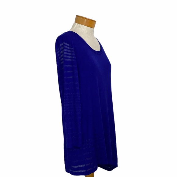 Peck&Peck asymmetrical hem Sweater M - Picture 4 of 10